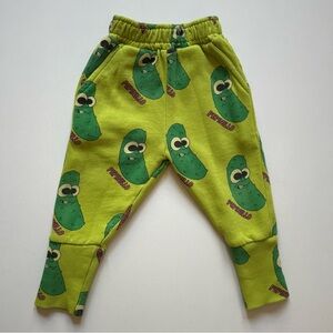 Hugo Loves Tiki Kids Unisex Pickles Sweatpants - Green - Size 6-12M